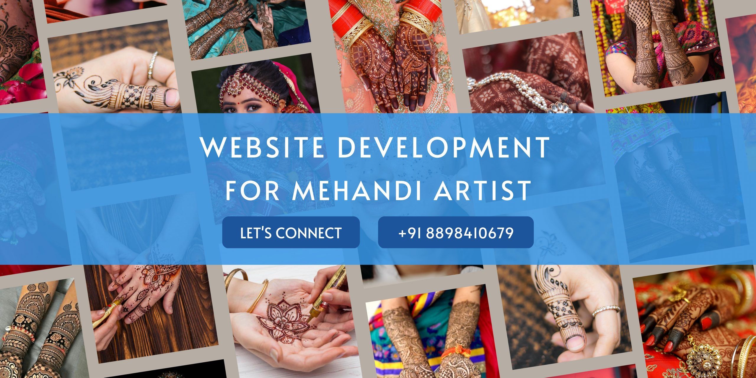 Website Development for Mehandi artist